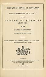 1873Resolis (Part of), County of Cromarty