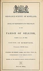 1862Selkirk, Parts 1 & 2 in the County of Roxburgh