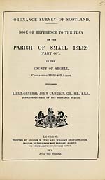 1878Small Isles (Part of), County of Argyll