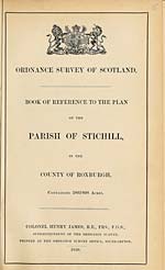 1859Stichill, County of Roxburgh