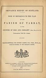 1874Tarbat, Counties of Ross and Cromarty