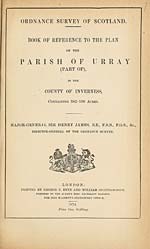 1874Urray (Part of), County of Inverness